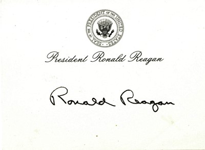 Lot 372 - Reagan (Ronald)