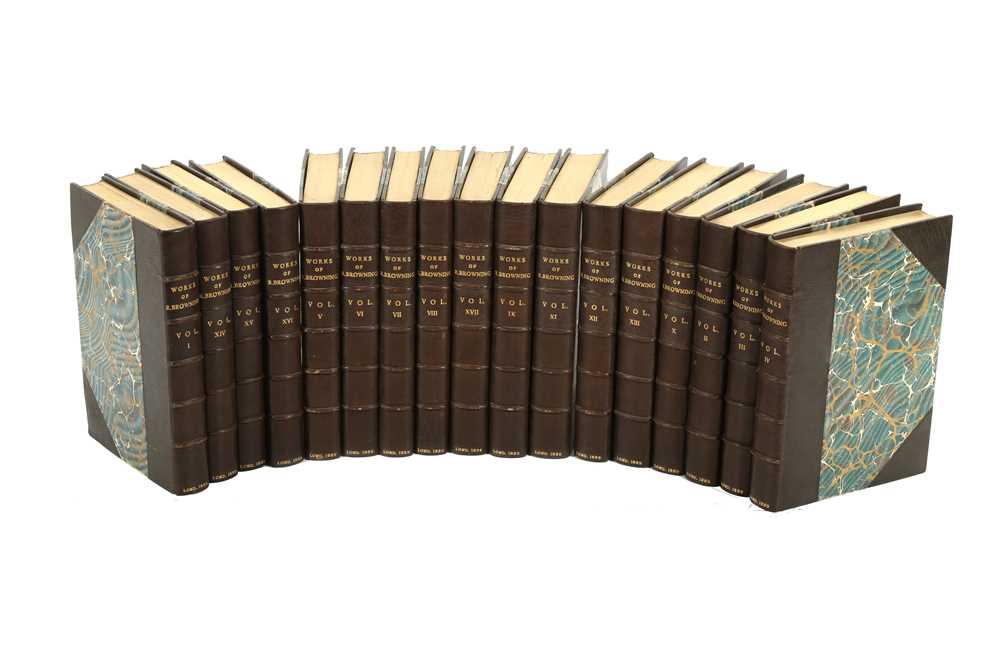 Lot 389 - Browning (Robert) The Poetical Works…