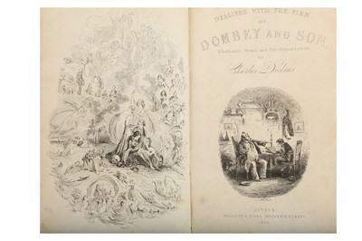 Lot 393 - Dickens (Charles) Dombey and Son