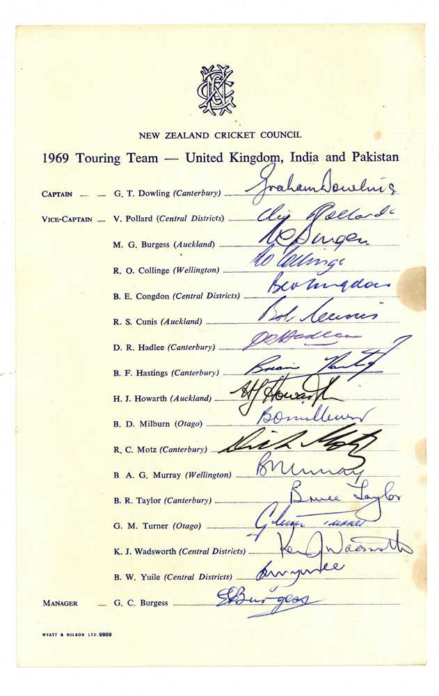 Lot 501 Cricket Interest New Zealand