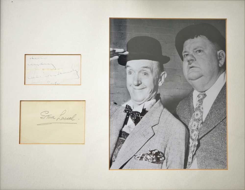 Lot 197 - Laurel (Stan) & Oliver Hardy