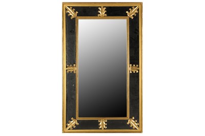 Lot 618 - A Regency style gilt framed rectangular mirror