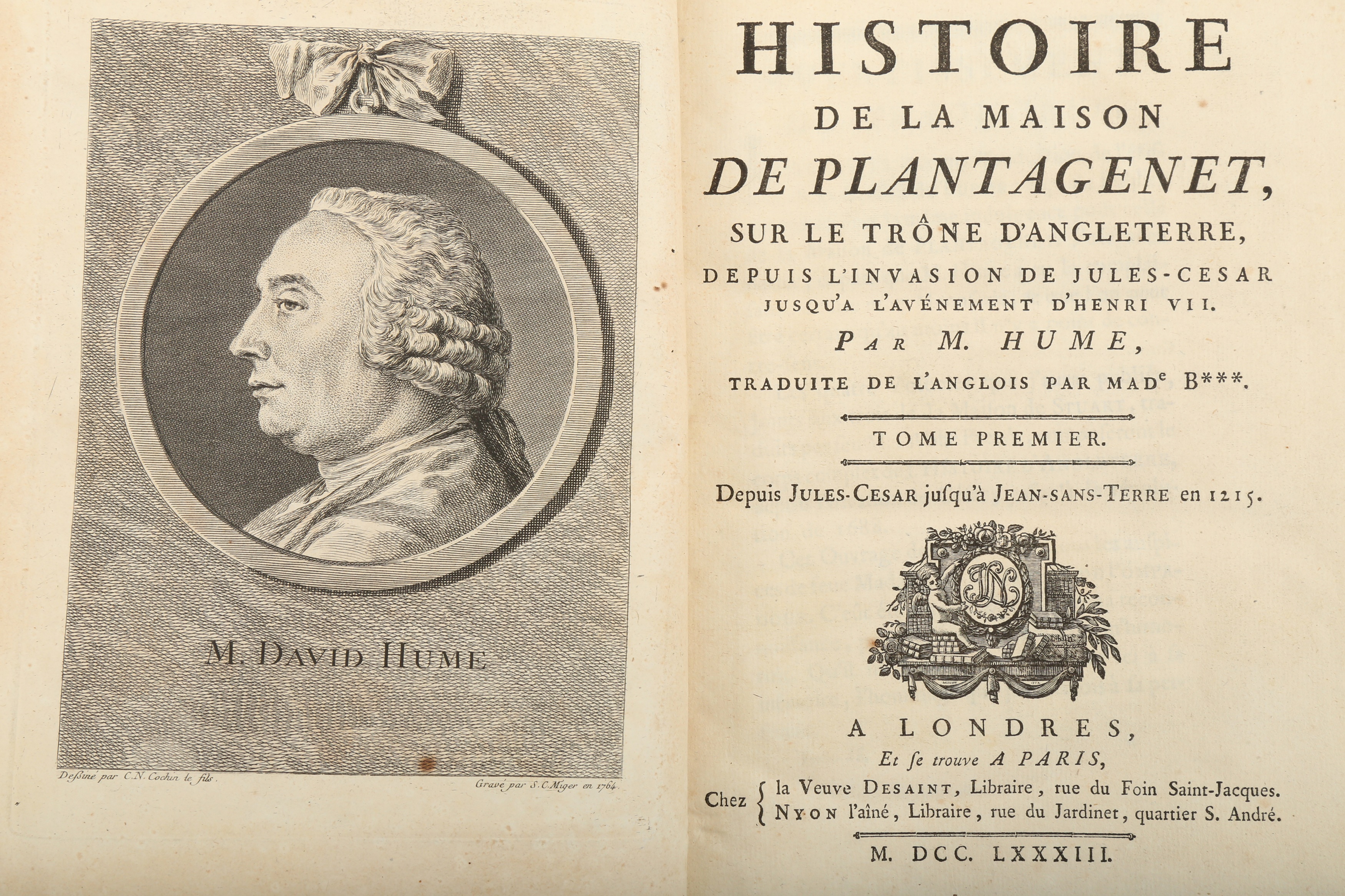 Lot 399 Hume David Histoire D Angleterre