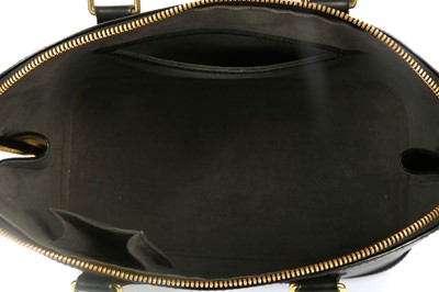 Lot 1266 - Louis Vuitton Black Epi Alma PM