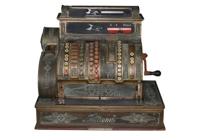 Lot 532 - A late 19th / early 20th century American National cast bronze cash register