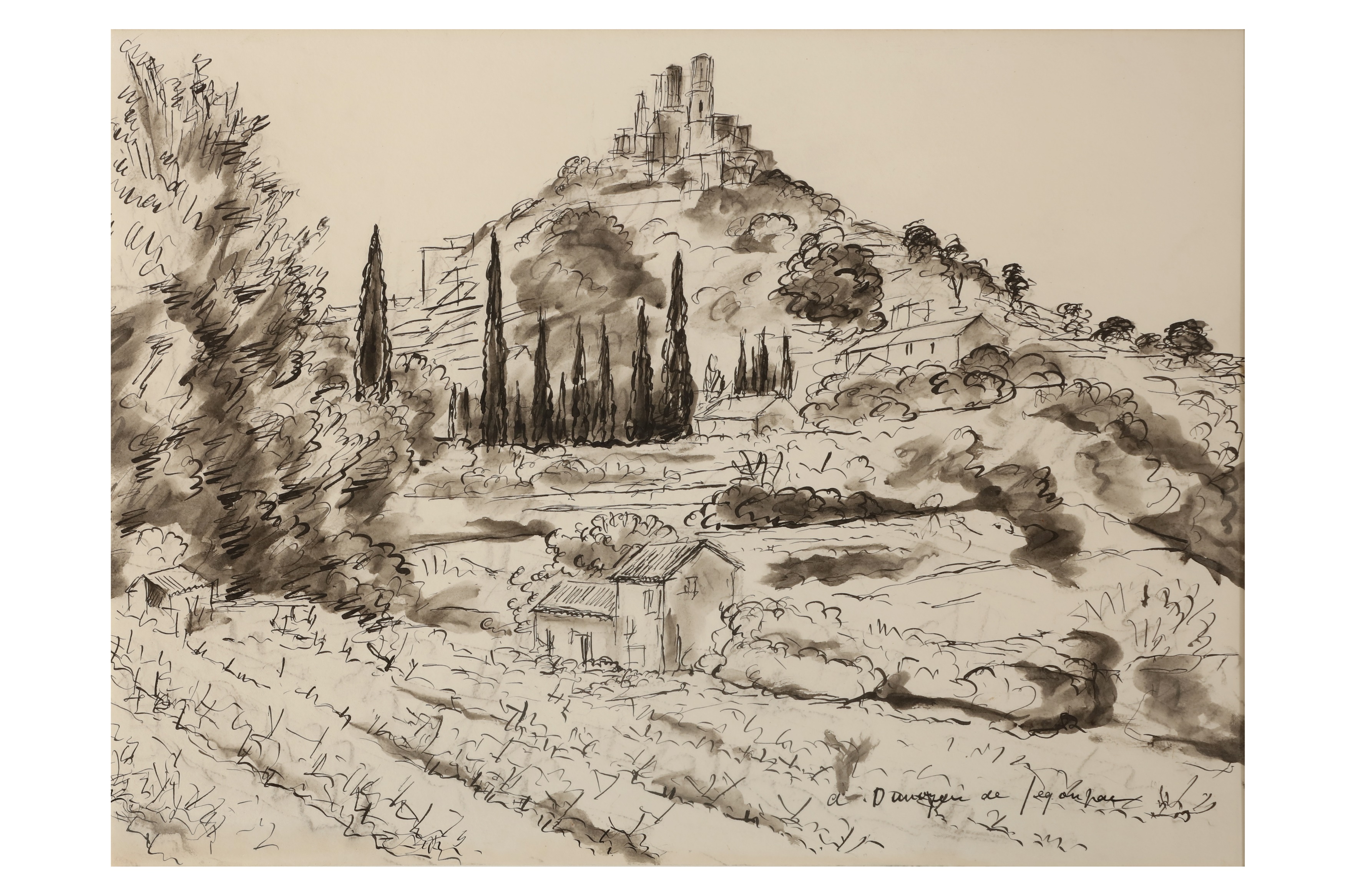 Lot 813 ANDRE DUNOYER DE SEGONZAC (FRENCH 1884