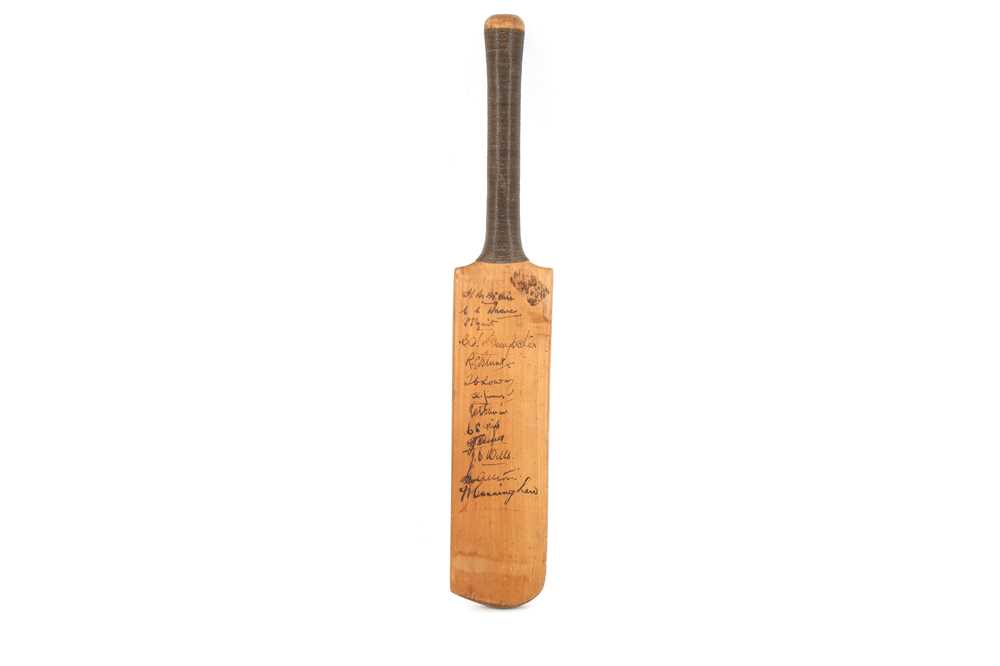 Lot 496 - Cricket Interest.- 1927 New Zealand Cricket Team