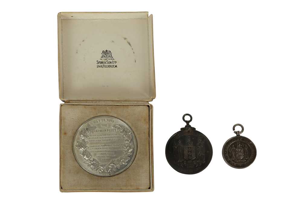 Lot 241 - Three New Zealand medals of military interest
