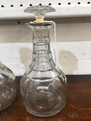 Lot 84 - A 19th century glass celery vase