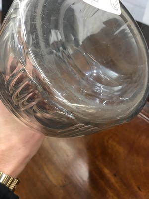 Lot 84 - A 19th century glass celery vase