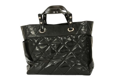 Lot 1295 - Chanel Black Biarritz Tote Bag