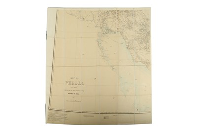 Lot 910 - A COMPLETE SET OF FOUR MAPS OF PERSIA