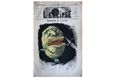 Lot 462 - L'ECLIPSE. Journal Hebdomadaire Satirique et Illustré.
