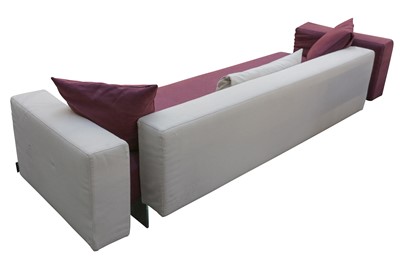 Lot 740 - A contemporary Lago 3 seater sofa