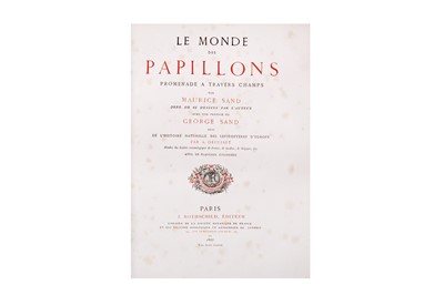 Lot 595 - Sand (Maurice. Papillons