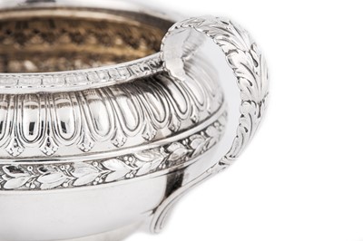 Lot 284 - A George IV sterling silver sugar bowl, London 1821 by Rebecca Emes and Edward Barnard