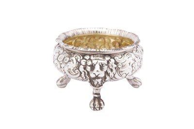 Lot 286 - A George III sterling silver salt, London 1772 by Robert Hennell