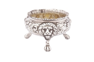 Lot 287 - A George III sterling silver salt, London 1810, makers mark heavily obscured but possibly Paul Storr