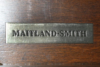 Lot 748 - A contemporary Maitland-Smith ebonised sideboard