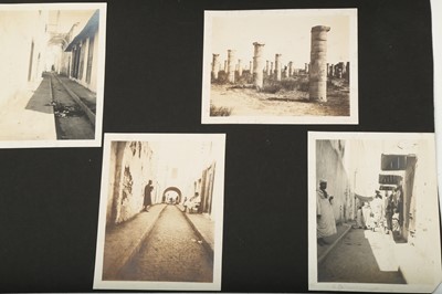 Lot 849 - A COLLECTION OF SNAPSHOTS FROM THE MIDDLE EAST, INCLUDING A SOUVENIR ALBUM