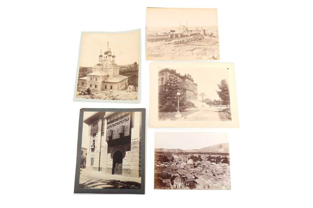 Lot 845 - A SELECTION OF TOPOGRAPHICAL PRINTS: CAIRO AND JERUSALEM