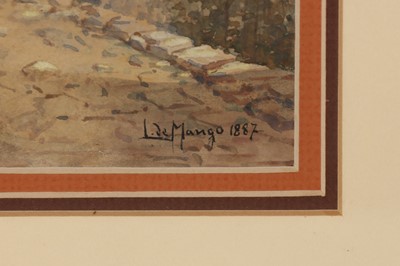 Lot 829 - LEONARDO DE MANGO (ITALIAN 1843 - 1930)