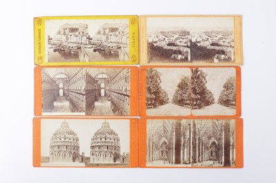 Lot 902 - Stereocards, Italy c.1860s