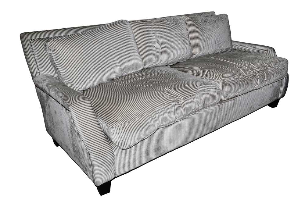 Lot 772 - A contemporary three seater sofa