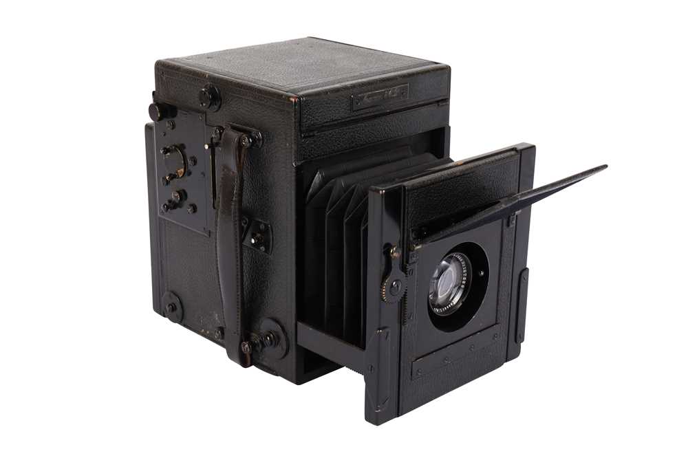 Lot 711 - A Marion Soho Reflex  Quarter Plate Camera