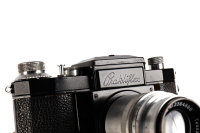 Lot 572 - A KW Praktiflex SLR Camera