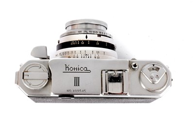 Lot 571 - A Konica III Rangefinder Camera