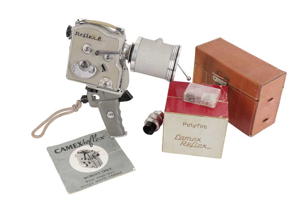 Lot 624 - A Erscam Camex Reflex 8 Cine Camera Outfit