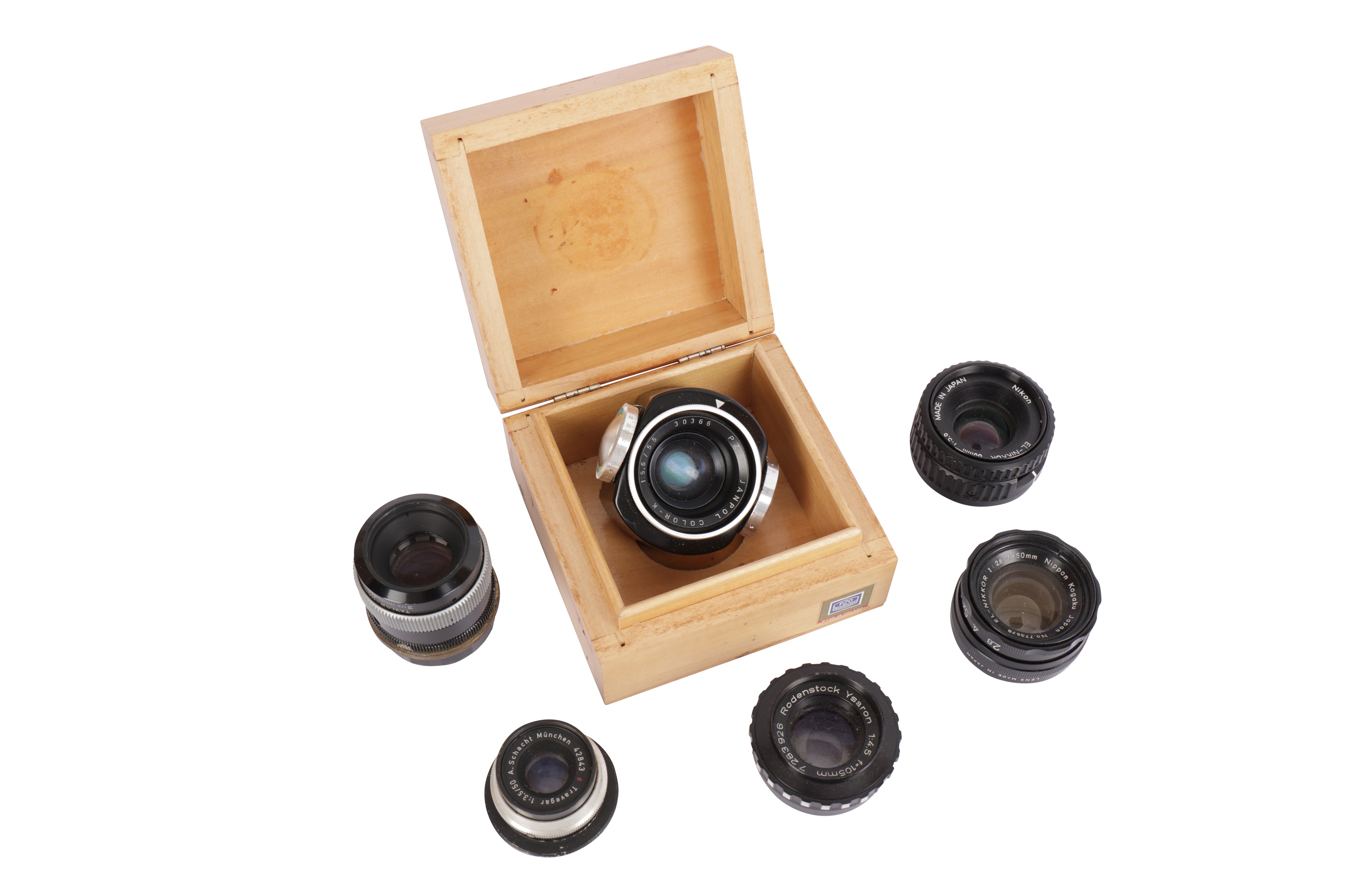 Lot 667 A Selection of Enlarging Lenses