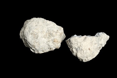 Lot 283 - TWO CELESTINE GEODE SPECIMENS