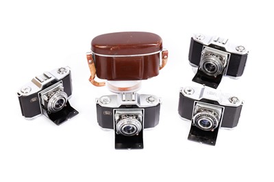 Lot 633 - A Group of Zeiss Ikon Folding Cameras