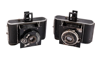 Lot 635 - A Pair of Kochmann Strut Folding Cameras c.1930s
