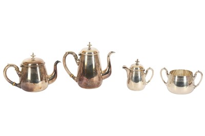 Lot 154 - A early 20th century WMF tea and coffee set