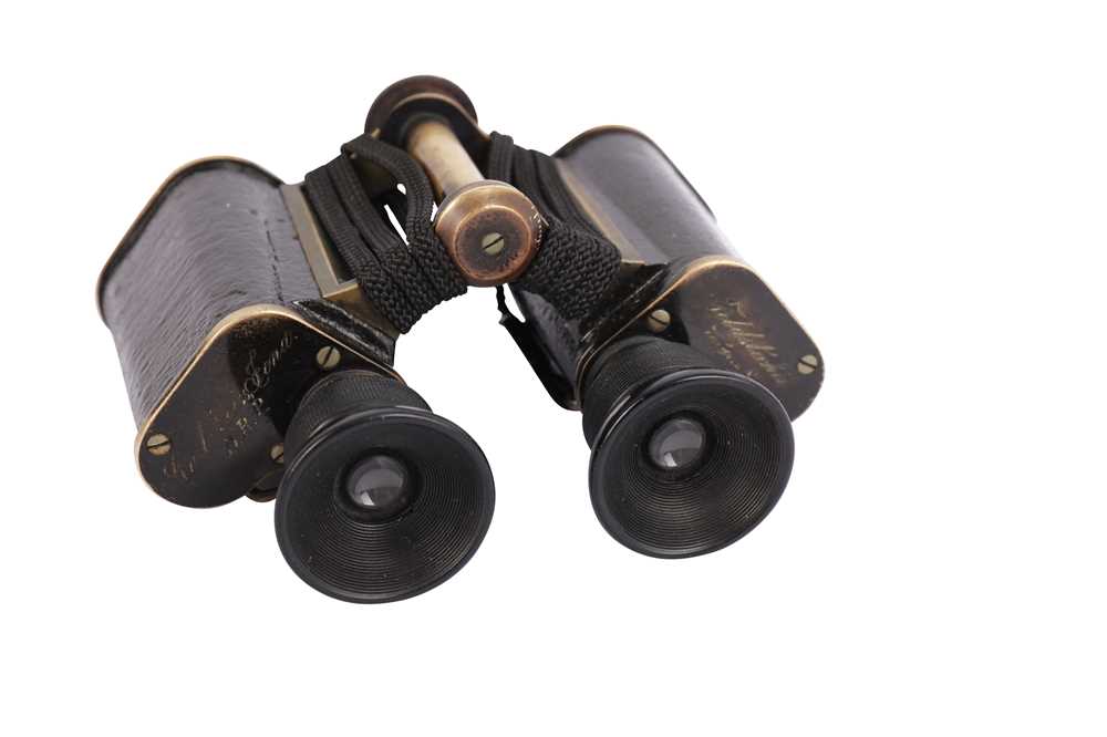Lot 403 - Sir John Hubert Plunkett Murray's Pair of Carl Zeiss Jena Feldstecher Verge 8 Binoculars 1900