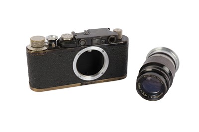 Lot 595 - A Upgraded Leica I Rangefinder Camera