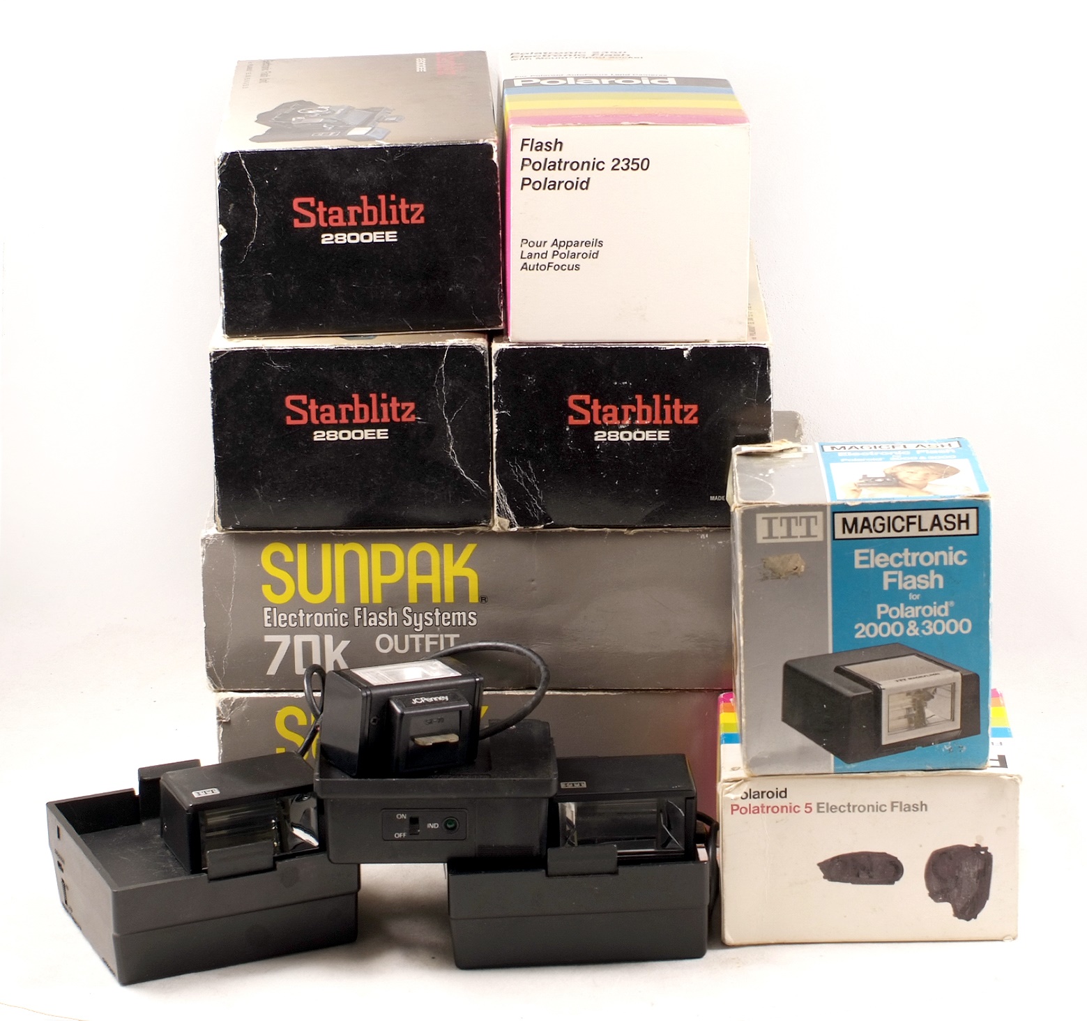 Lot 625 - Quantity of Working Flash Units for Polaroid