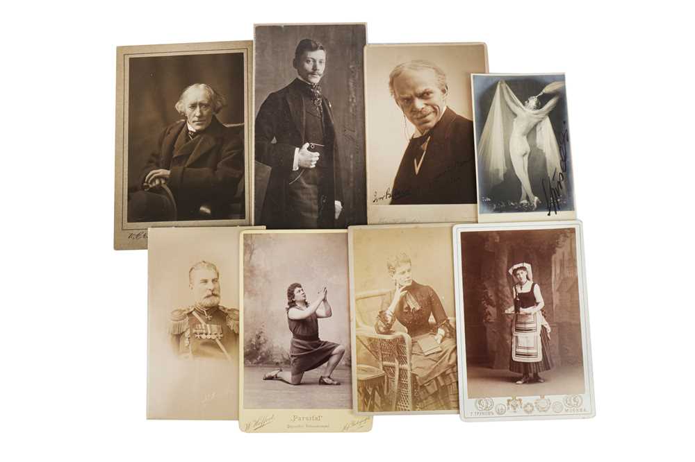 Lot 801 - Cabinet Cards and Cartes de visite, c.1880s–1900