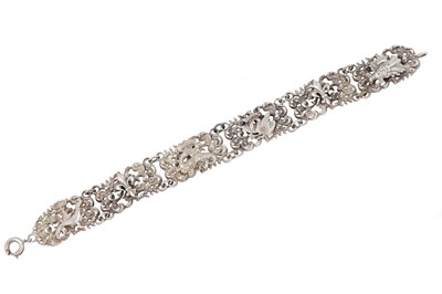 Lot 226 - A Swedish Silver link bracelet