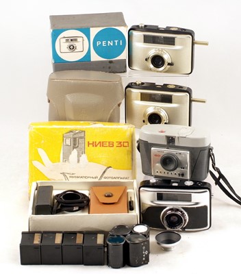 Lot 761 - Penti & Other Small Format Cameras.