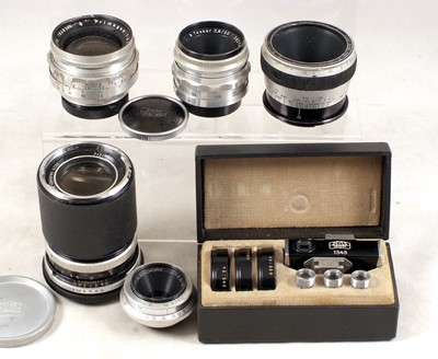Lot 677 - Kilfitt Makro Kiltar & Other Lenses for SPARES or REPAIR
