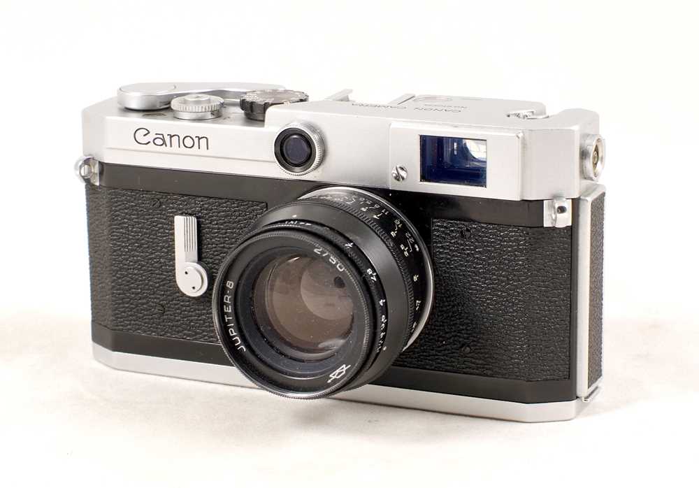 Lot 493 Canon VIL, Lever Wind Rangefinder Camera,