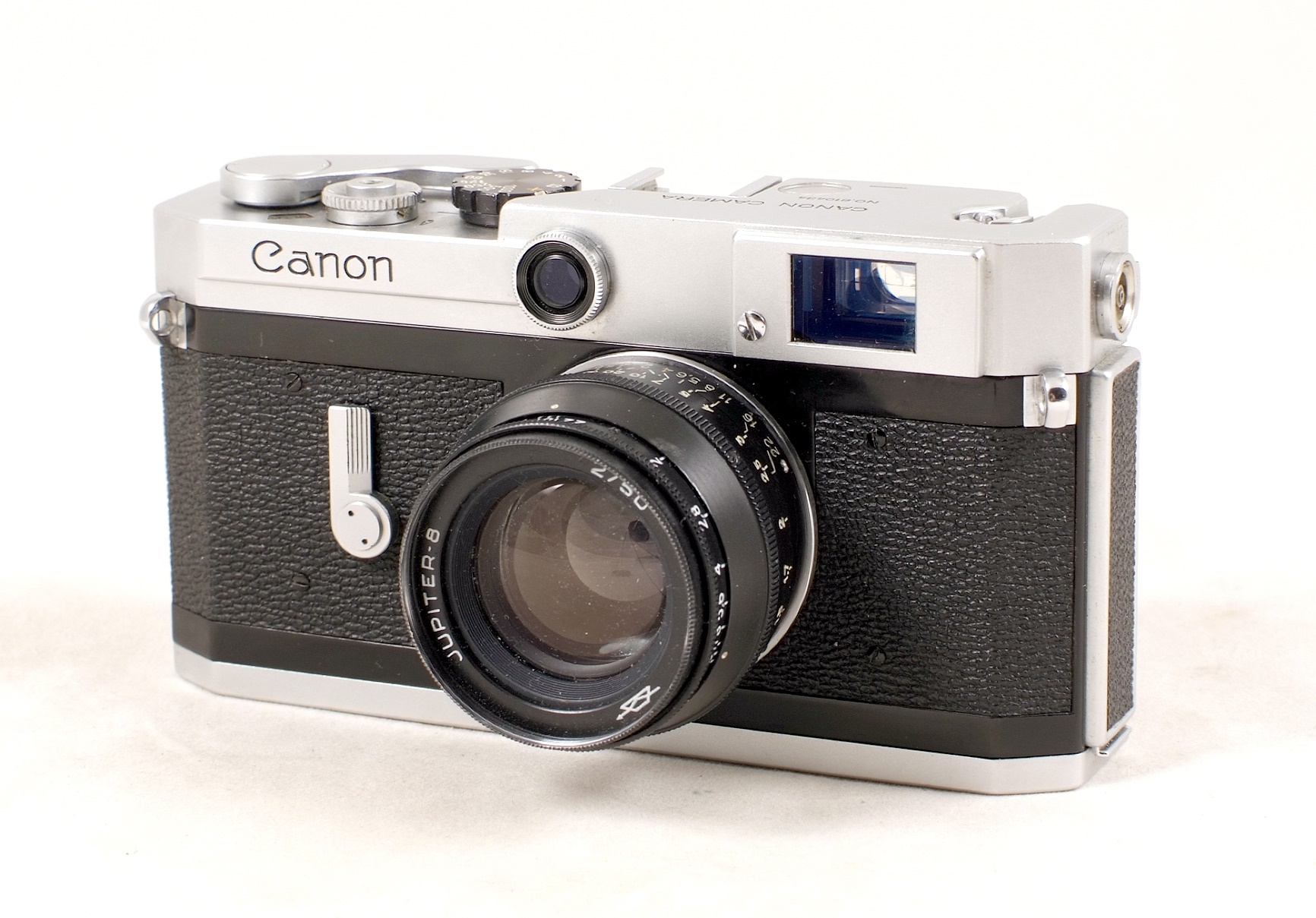 A Cased 1970s KMZ Zorki 4K 35mm Rangefinder Camera Fitted With Jupiter