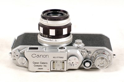 Lot 488 - Canon IVSB2 Rangefinder Camera with 50mm Lens