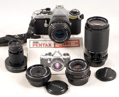 Lot 759 - Pentax ME Film Camera Outfit