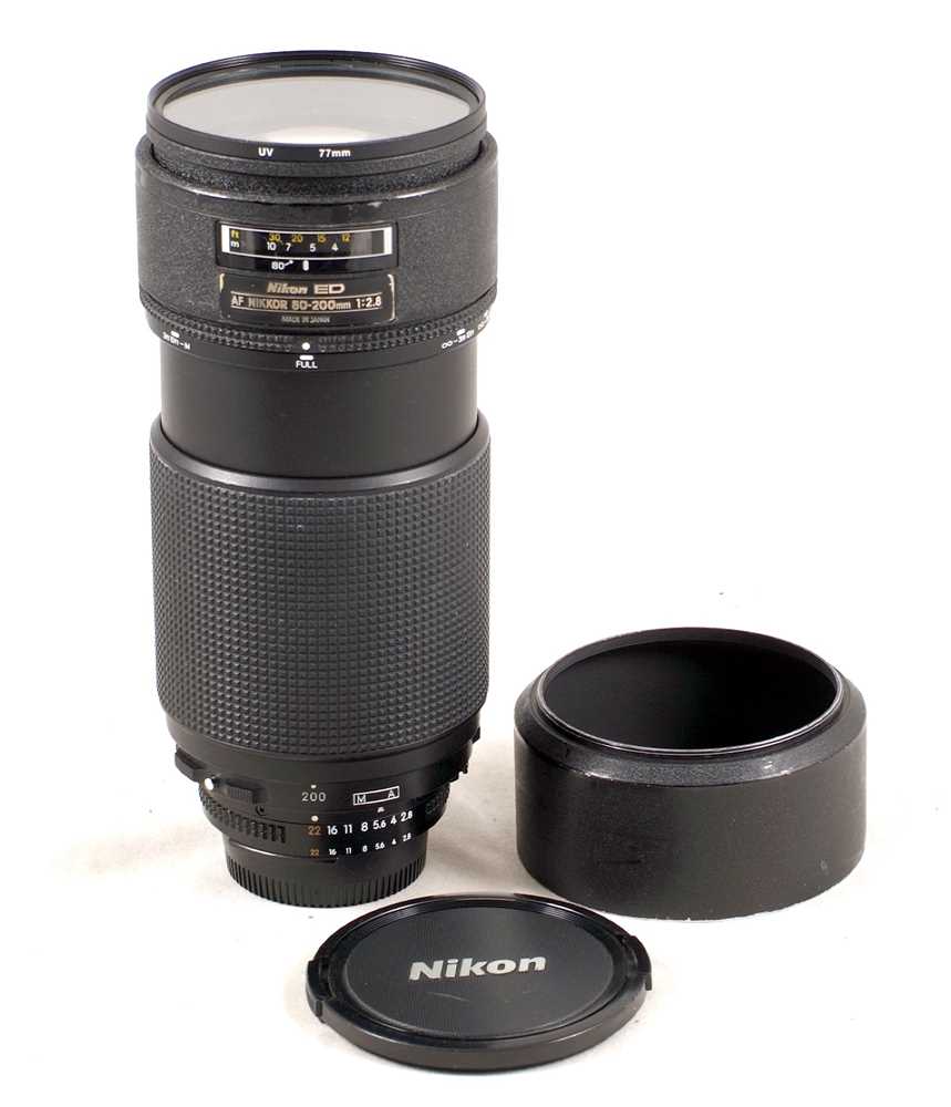 Lot 433 - AF Nikkor 80-200mm f2.8 ED AF Zoom Lens