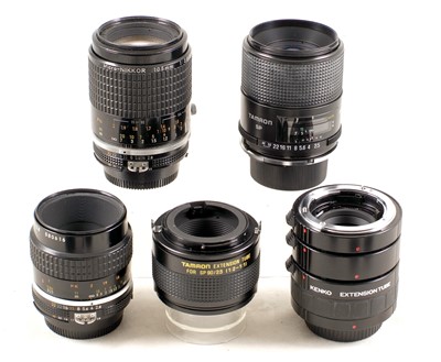 Lot 441 - Group of FAST Nikon Macro & Micro Lenses